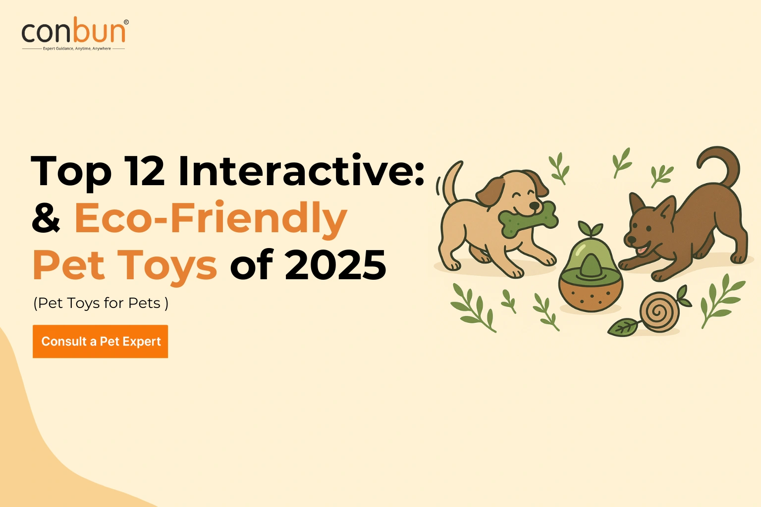 Top 12 Interactive & Eco-Friendly Pet Toys of 2025